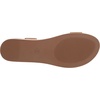 Amazon Essentials Women’s Two Band Ankle Strap Open Toe Flatform Sandal(Cognac)