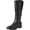 Amazon Essentials Women’s Knee High Riding Boot(Black)