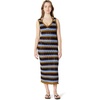 Amazon Essentials Women’s Regular-Fit Crochet Cover-Up Dress(Tbc Sweater Knit Stripe)