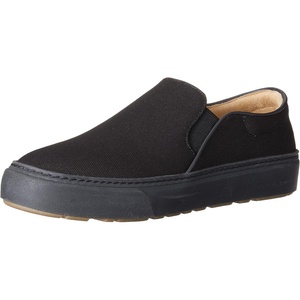 Amazon Essentials Women’s Comfortable Slip-on Sneakers(Black)