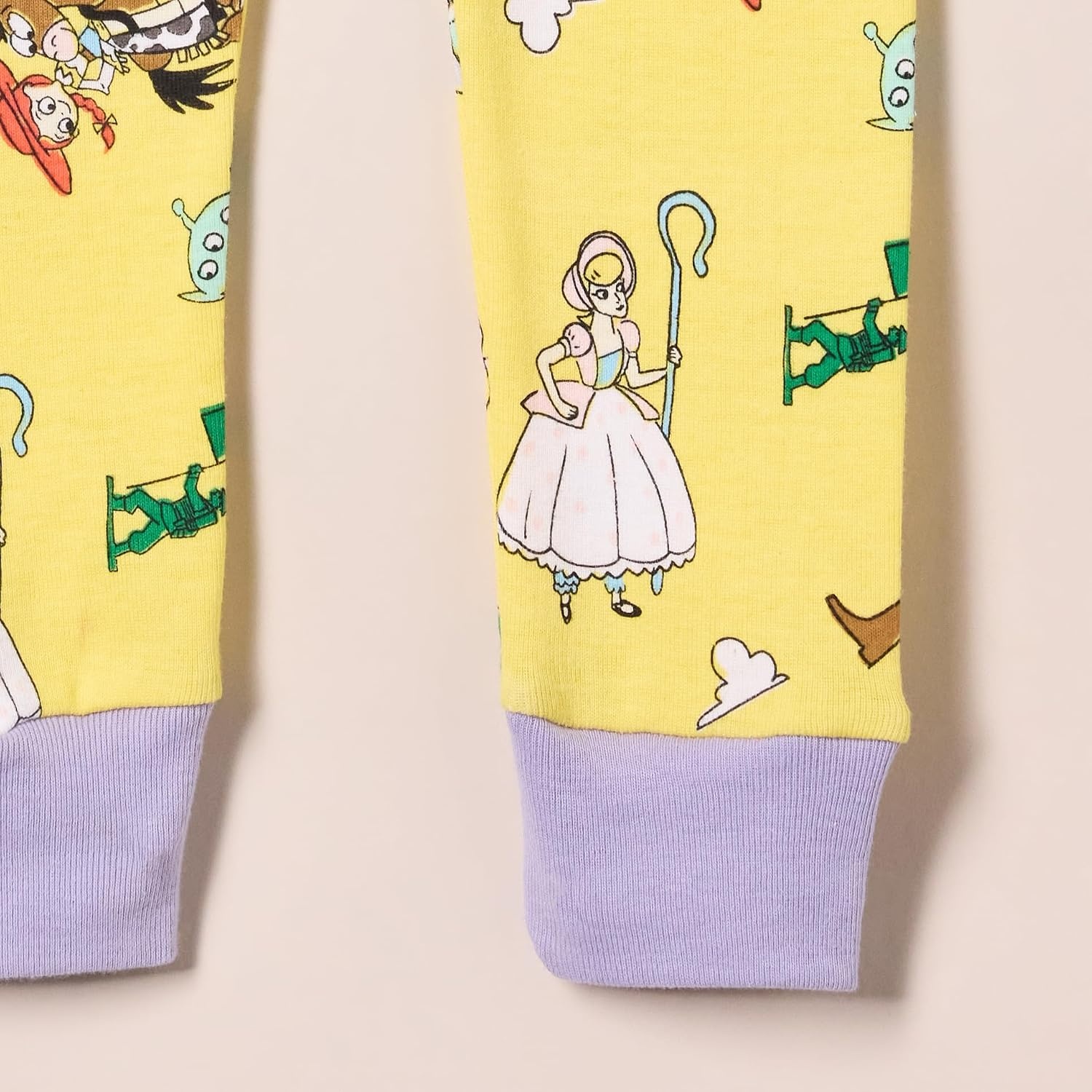 image:imageAmazon Essentials Disney Marvel Star Wars Princess Girls and Toddlers SnugFit Cotton Pajamas Set Pack of 33piece Toy Story Bo Peep Set