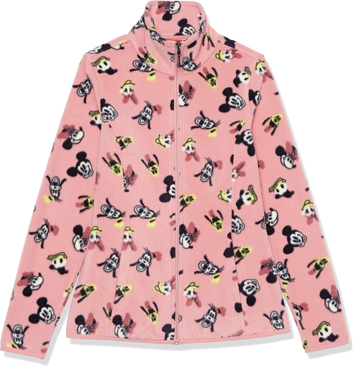 image:imageAmazon Essentials Disney Marvel Star Wars Princess Womens Long Sleeve Polar Fleece FullZip Mock Outerwear JacketMinnie and Friends
