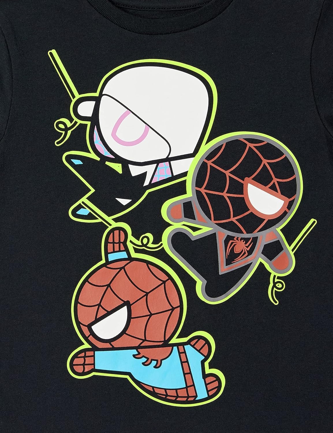 image:imageAmazon Essentials Disney Marvel Star Wars Boys and Toddlers ShortSleeve TShirtsMarvel Miles Morales