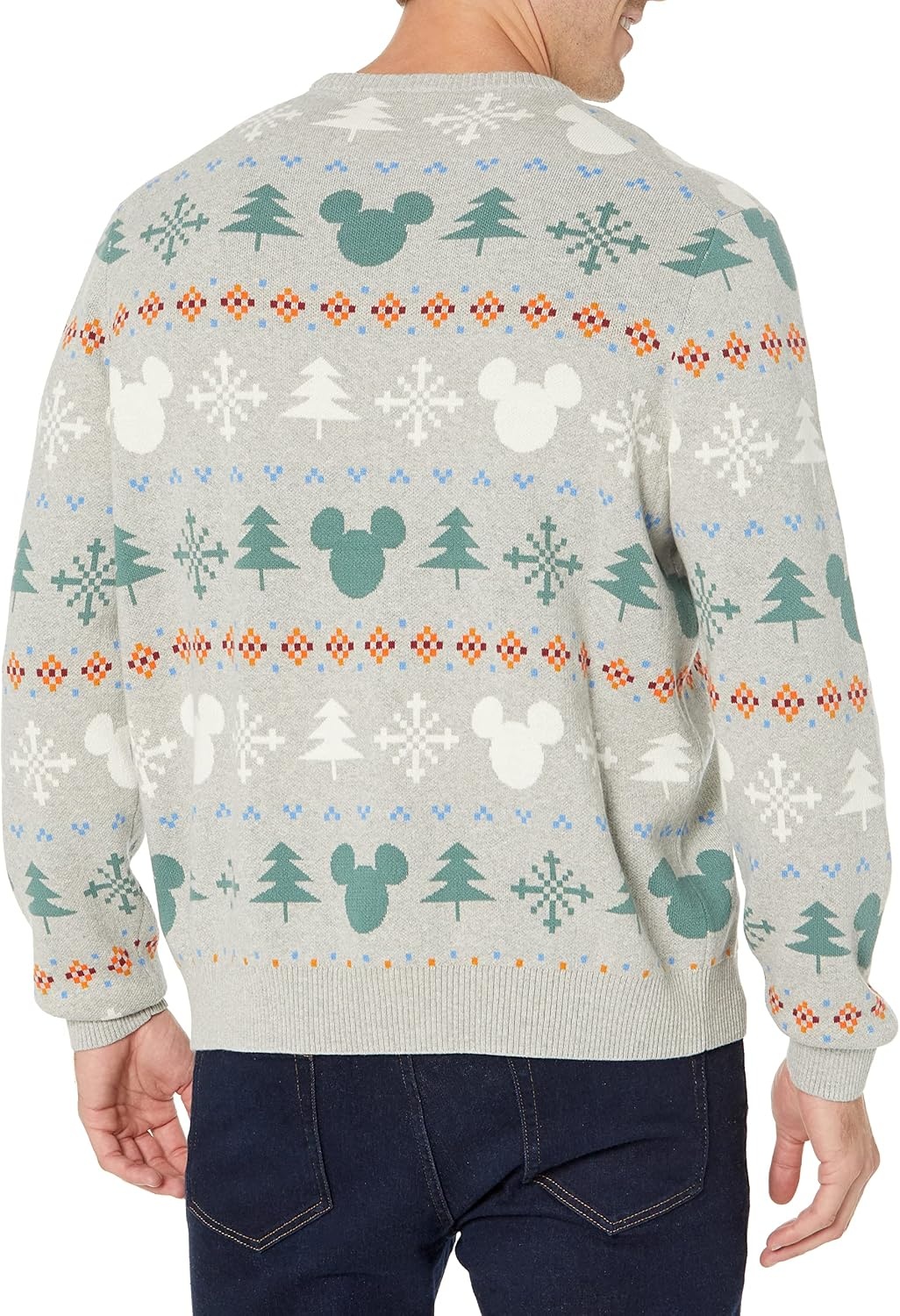 image:imageAmazon Essentials Disney Marvel Star Wars Mens Crewneck Pullover SweatersMickey Fair Isle Mens