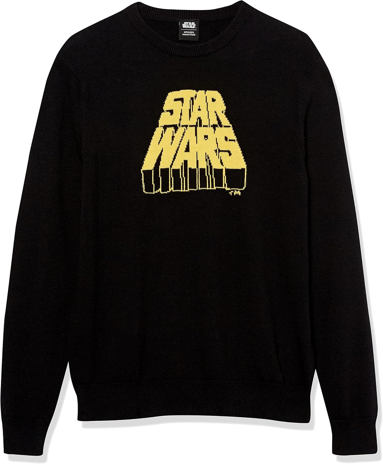 image:imageAmazon Essentials Disney Marvel Star Wars Mens Crewneck Pullover SweatersStar Wars Logo