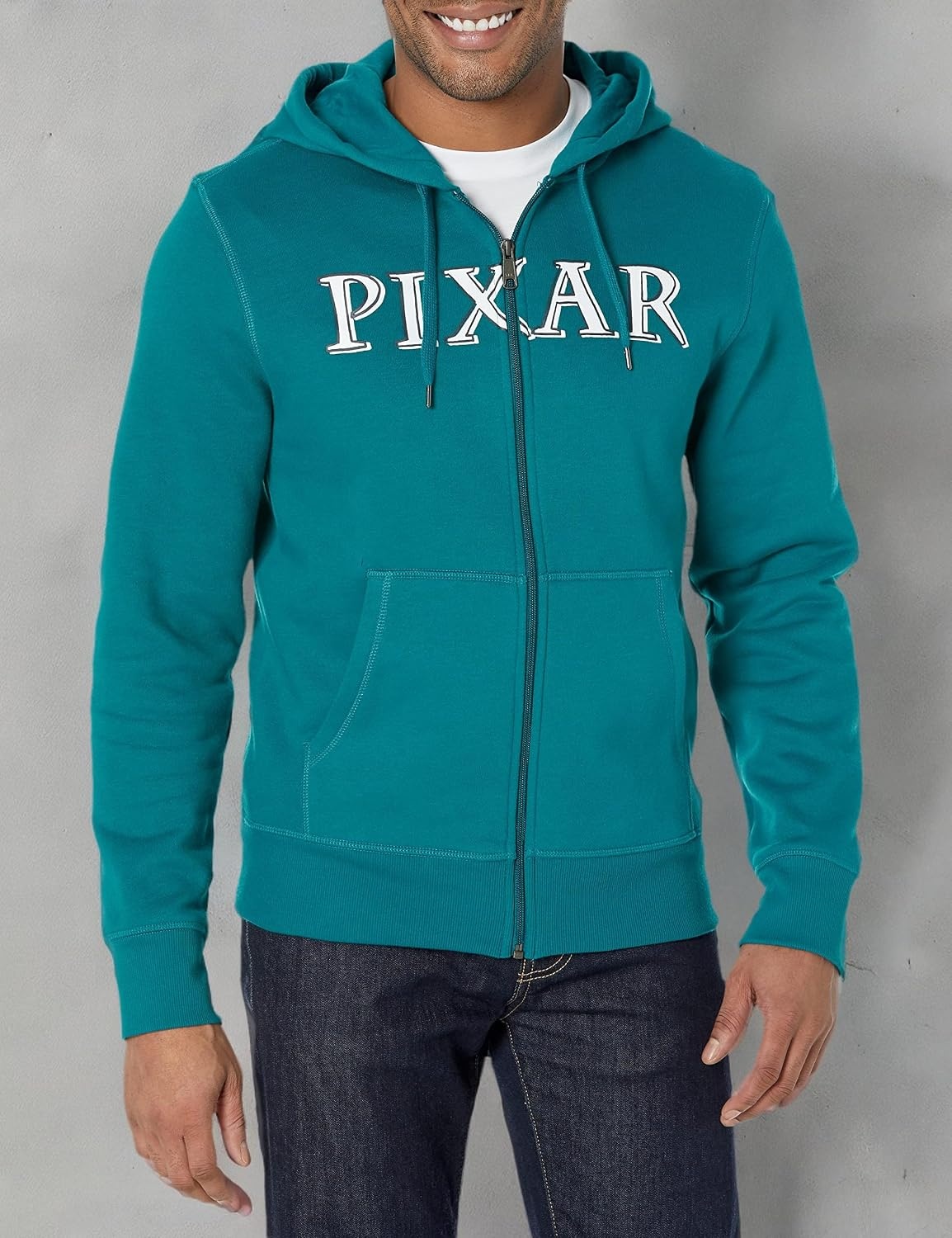 image:imageAmazon Essentials Disney Marvel Star Wars Mens Fleece FullZip Hoodie Sweatshirts Discontinued ColorsPixar Logo