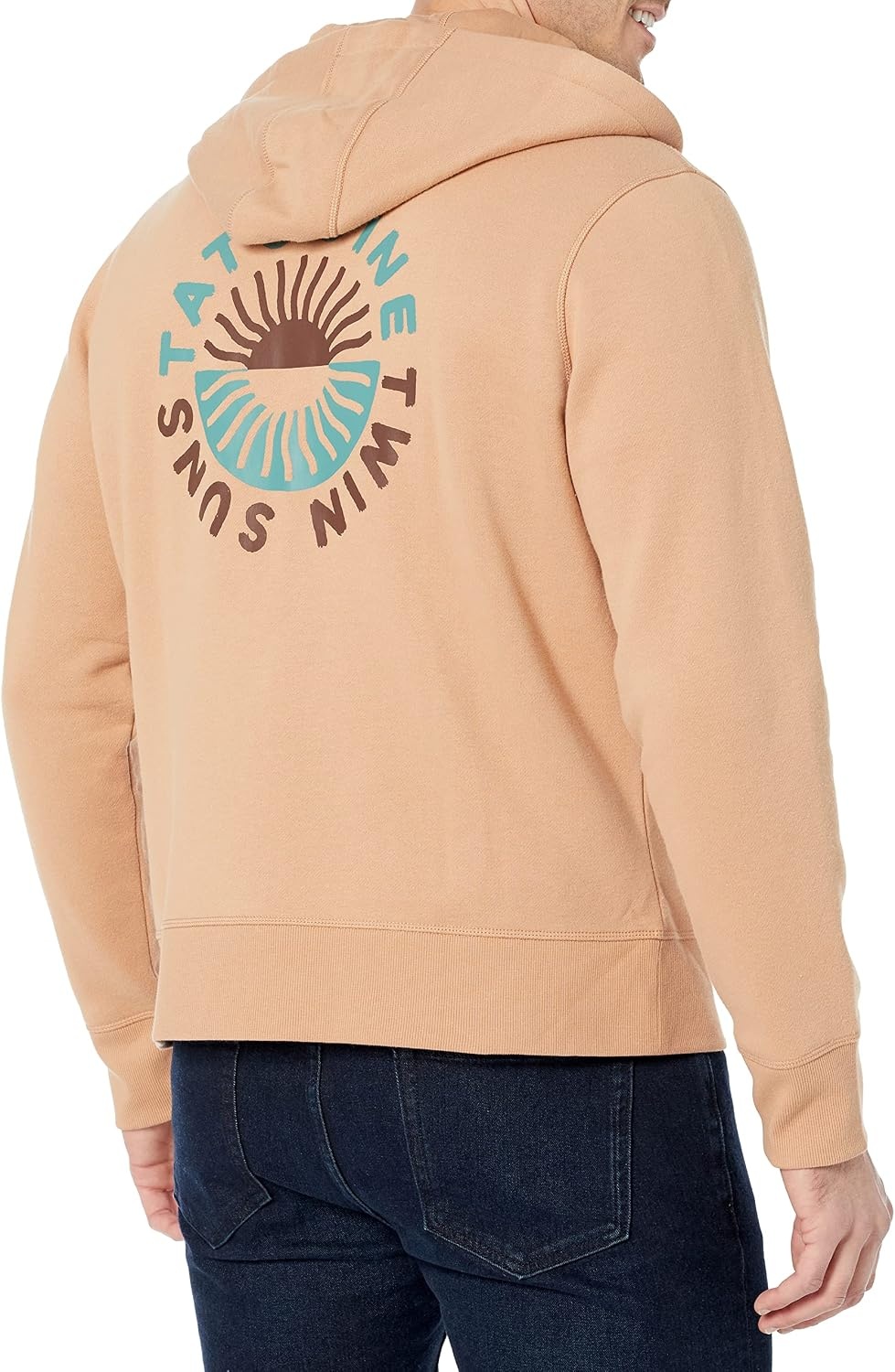 image:imageAmazon Essentials Disney Marvel Star Wars Mens Fleece FullZip Hoodie Sweatshirts Discontinued ColorsStar Wars Tatooine Sun