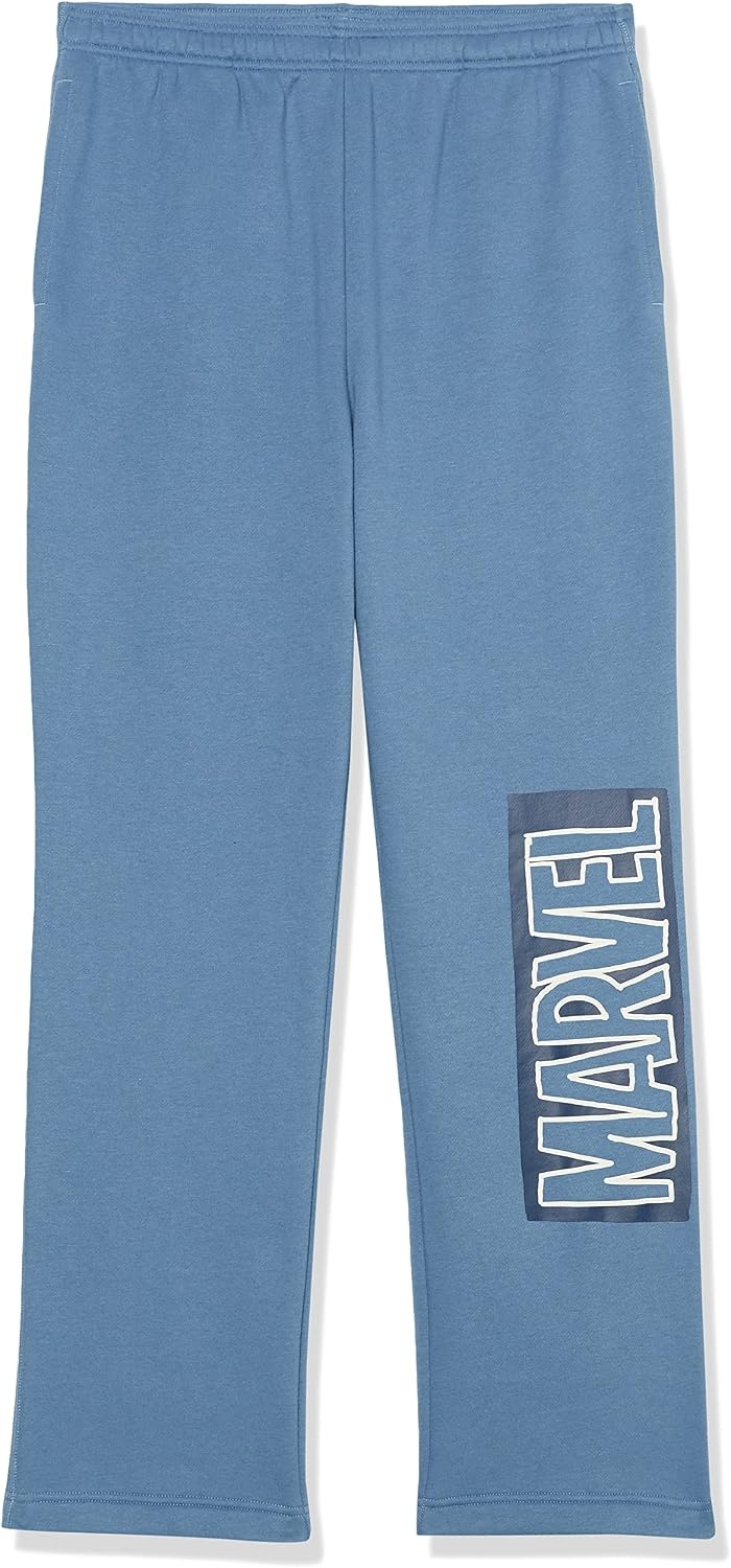 image:imageAmazon Essentials Disney Marvel Star Wars Mens Fleece Sweatpants with Pockets Available in Big amp TallMarvel Logo