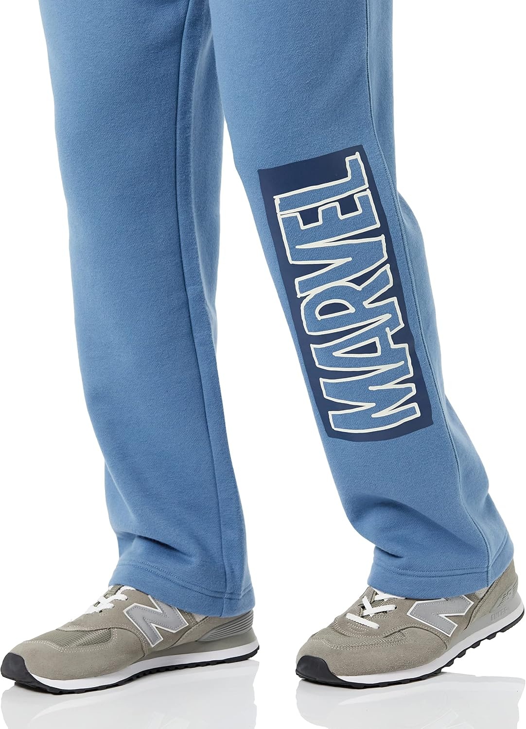 image:imageAmazon Essentials Disney Marvel Star Wars Mens Fleece Sweatpants with Pockets Available in Big amp TallMarvel Logo