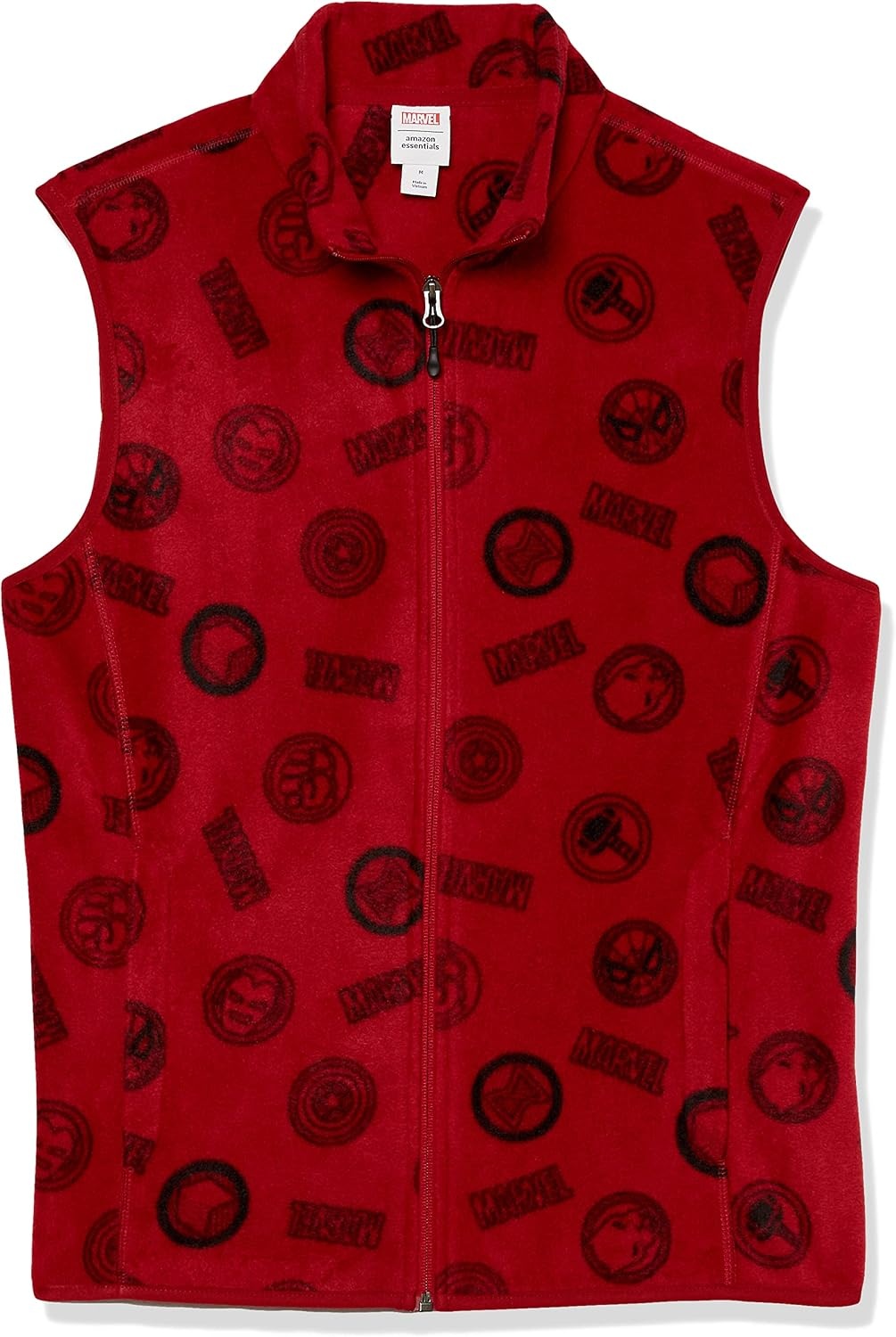 image:imageAmazon Essentials Disney Marvel Star Wars Mens Insulated Polar Fleece VestsMarvel Logo