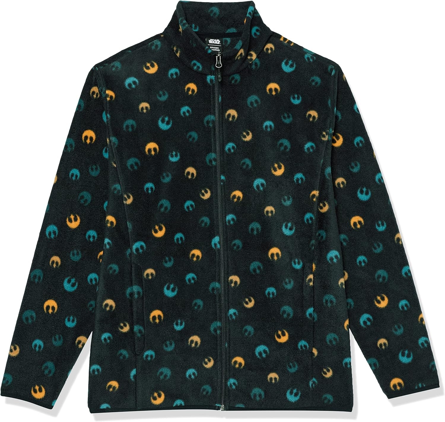 image:imageAmazon Essentials Disney Marvel Star Wars Mens Polar Fleece FullZip Mock Insulated Outerwear JacketsStar Wars Rebel