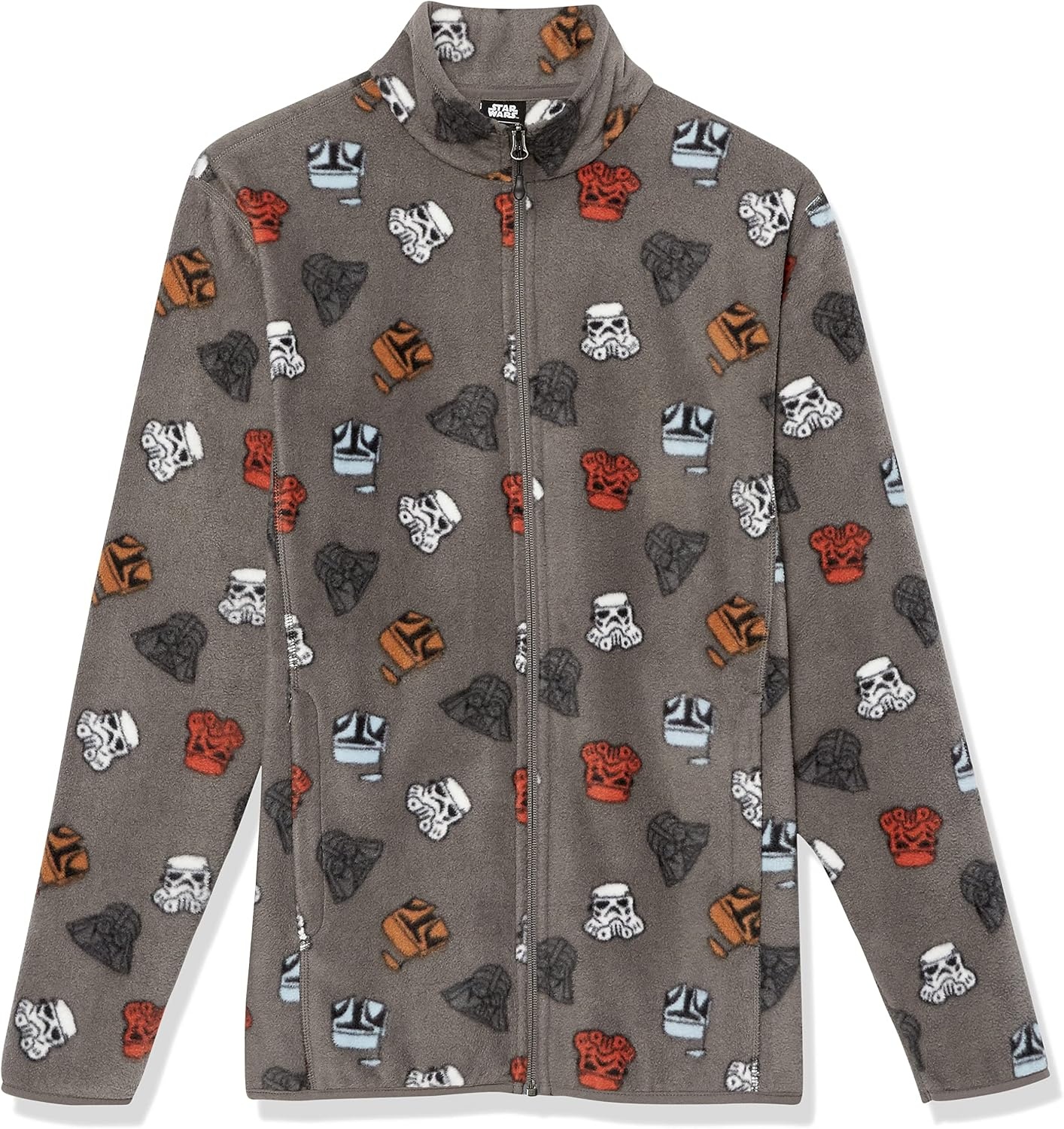 image:imageAmazon Essentials Disney Marvel Star Wars Mens Polar Fleece FullZip Mock Insulated Outerwear JacketsStar Wars Vader