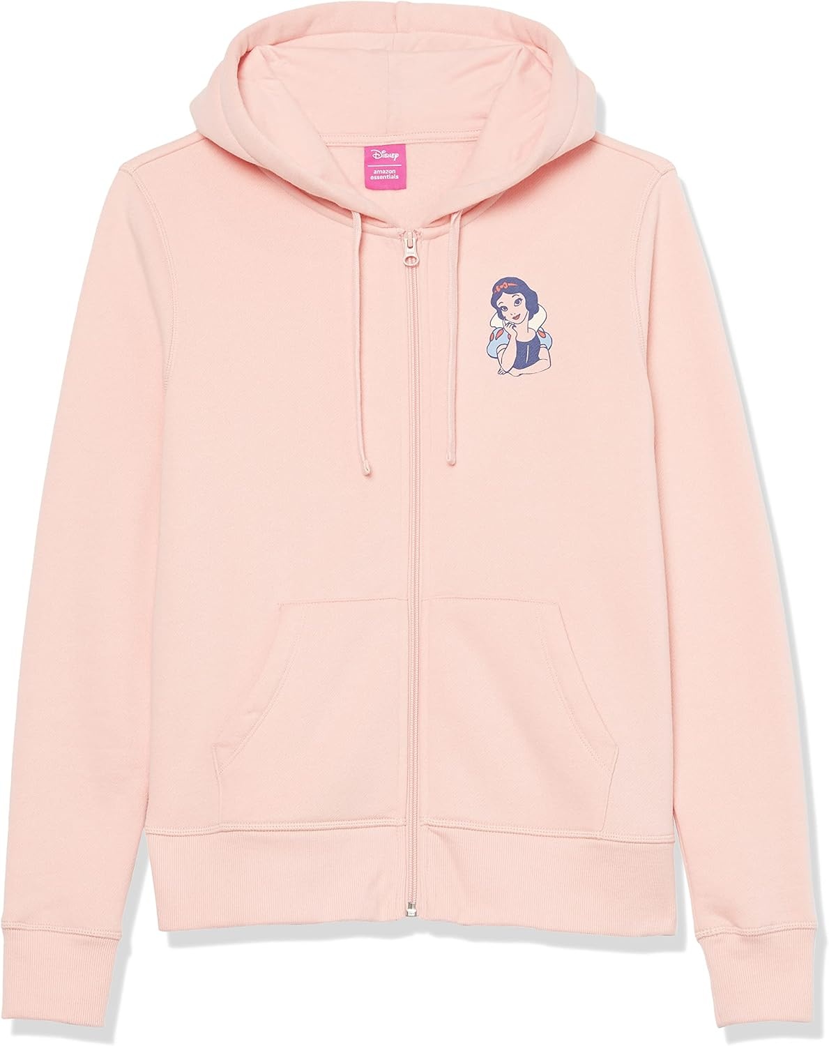 image:imageAmazon Essentials Disney Marvel Star Wars Womens Fleece FullZip Hoodie Sweatshirts Available in Plus SizeSnow White