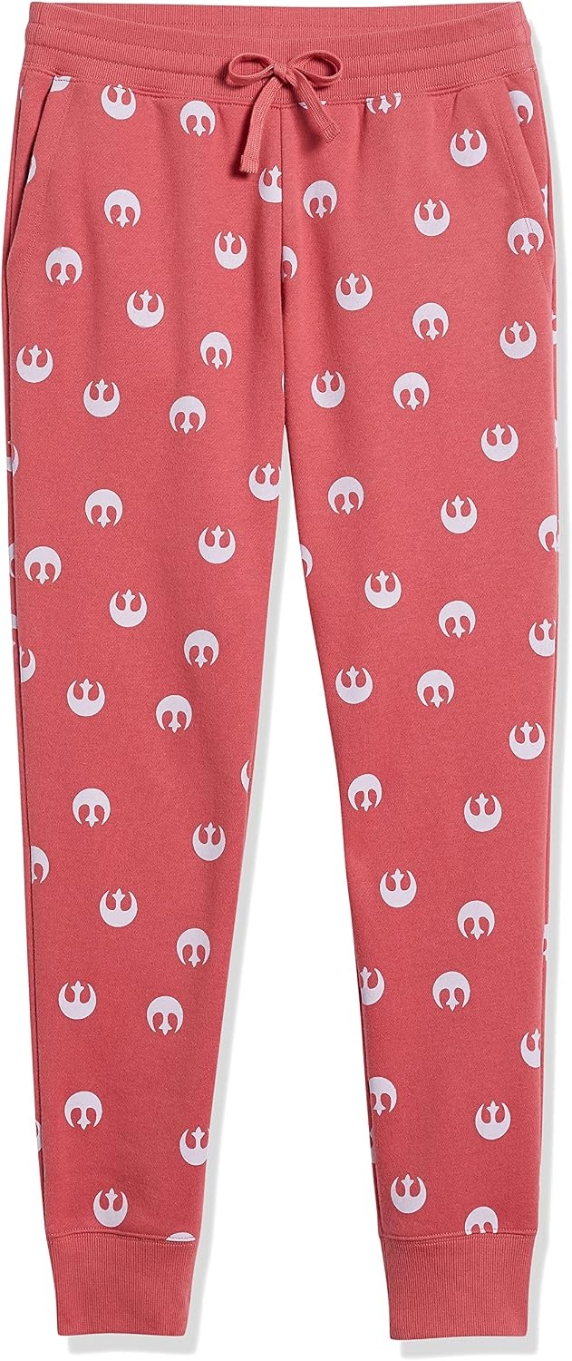 image:imageAmazon Essentials Disney Marvel Star Wars Womens French Terry Fleece Jogger SweatpantsStar Wars Rebel Logo