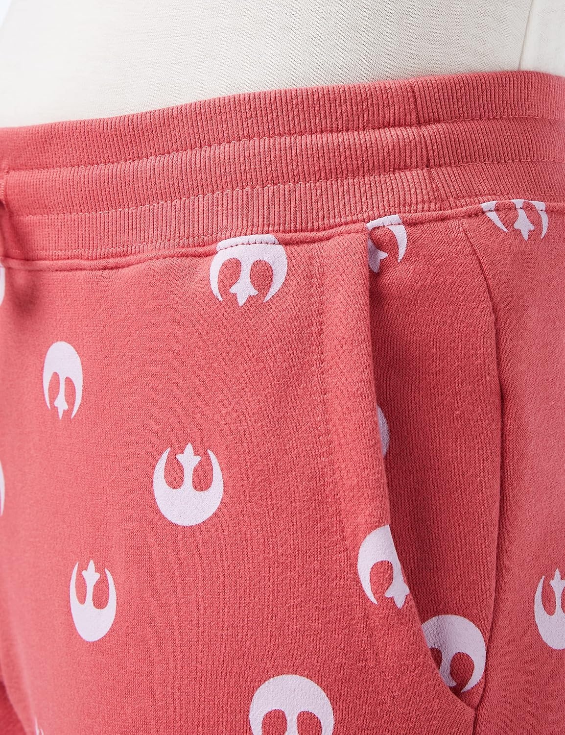 image:imageAmazon Essentials Disney Marvel Star Wars Womens French Terry Fleece Jogger SweatpantsStar Wars Rebel Logo