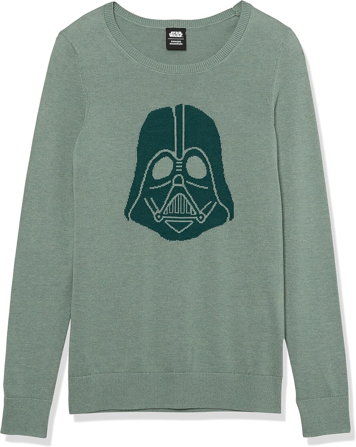 image:imageAmazon Essentials Disney Marvel Star Wars Womens Lightweight Crewneck SweaterStar Wars Vader