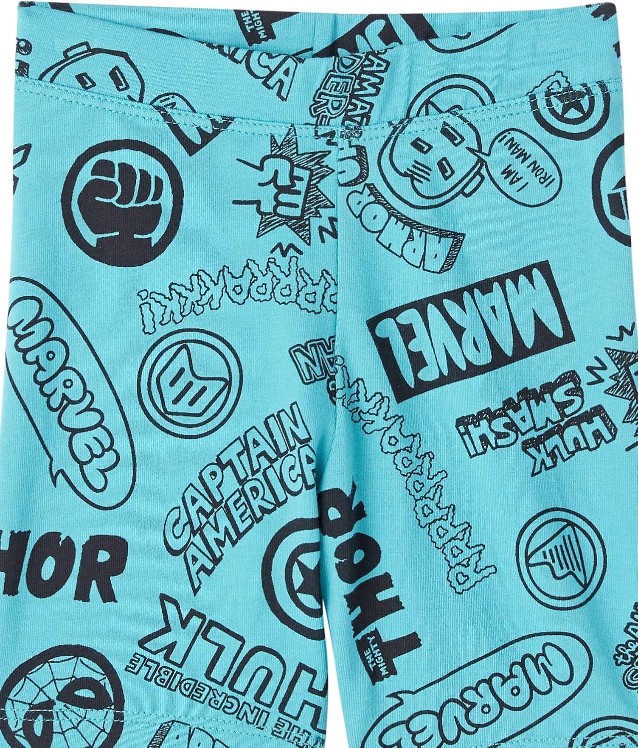 image:imageAmazon Essentials Girls Bike Shorts Discontinued Colors Pack of 4 Marvel Icons Small