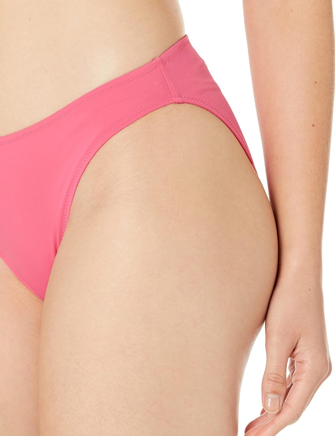 image:imageAmazon Essentials Womens Classic Full Coverage Bikini Swimsuit BottomHot Pink