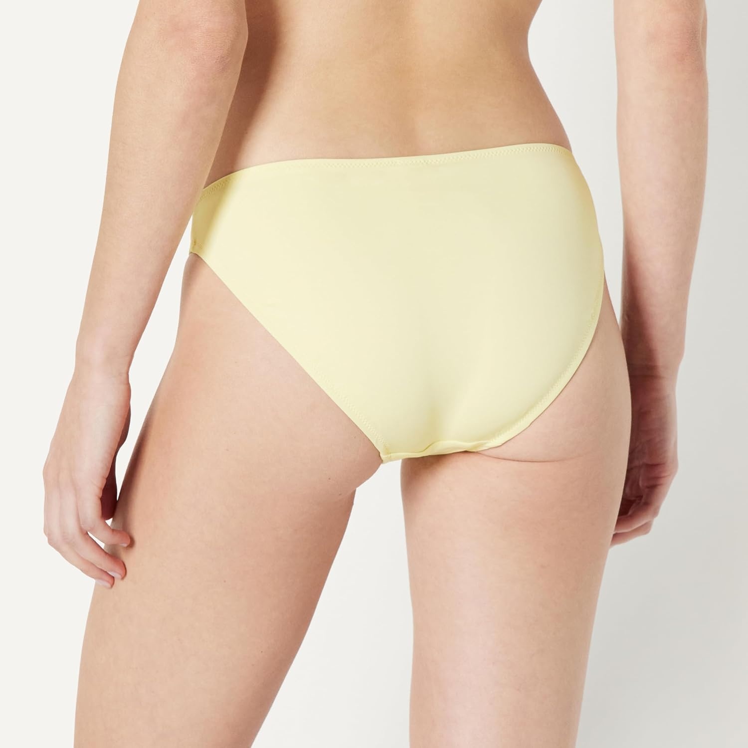 image:imageAmazon Essentials Womens Classic Full Coverage Bikini Swimsuit BottomLight Yellow