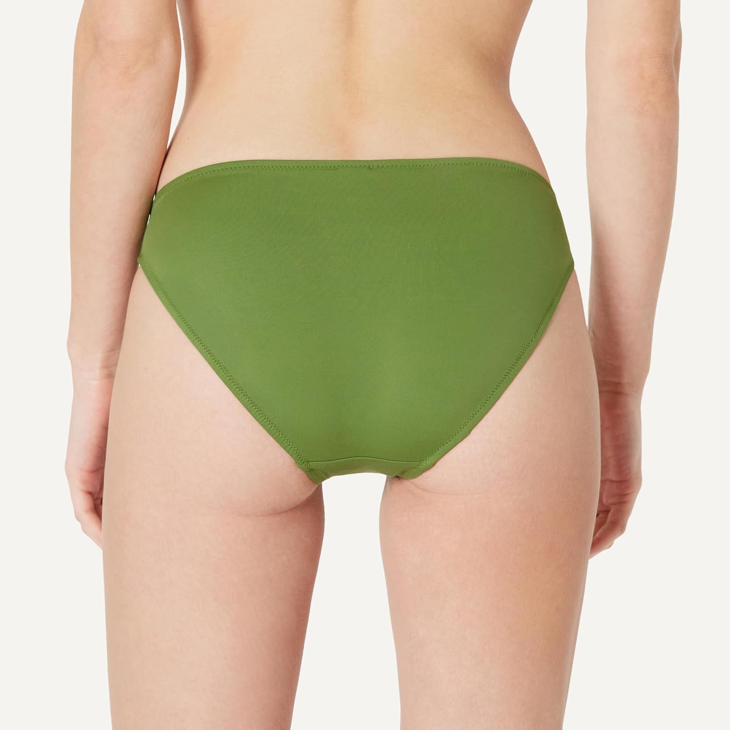 image:imageAmazon Essentials Womens Classic Full Coverage Bikini Swimsuit BottomOlive