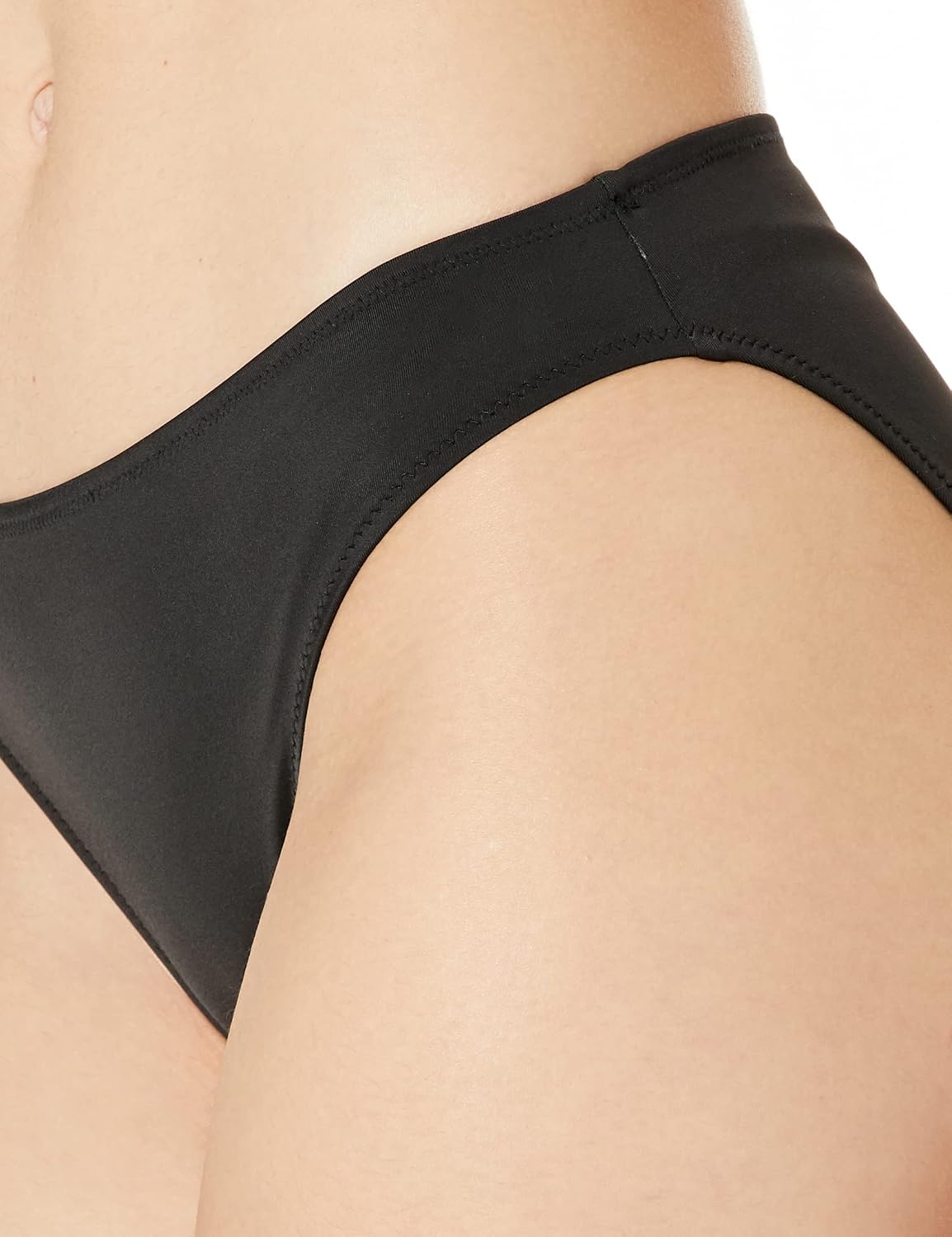 image:imageAmazon Essentials Womens Classic Full Coverage Bikini Swimsuit BottomWashed Black