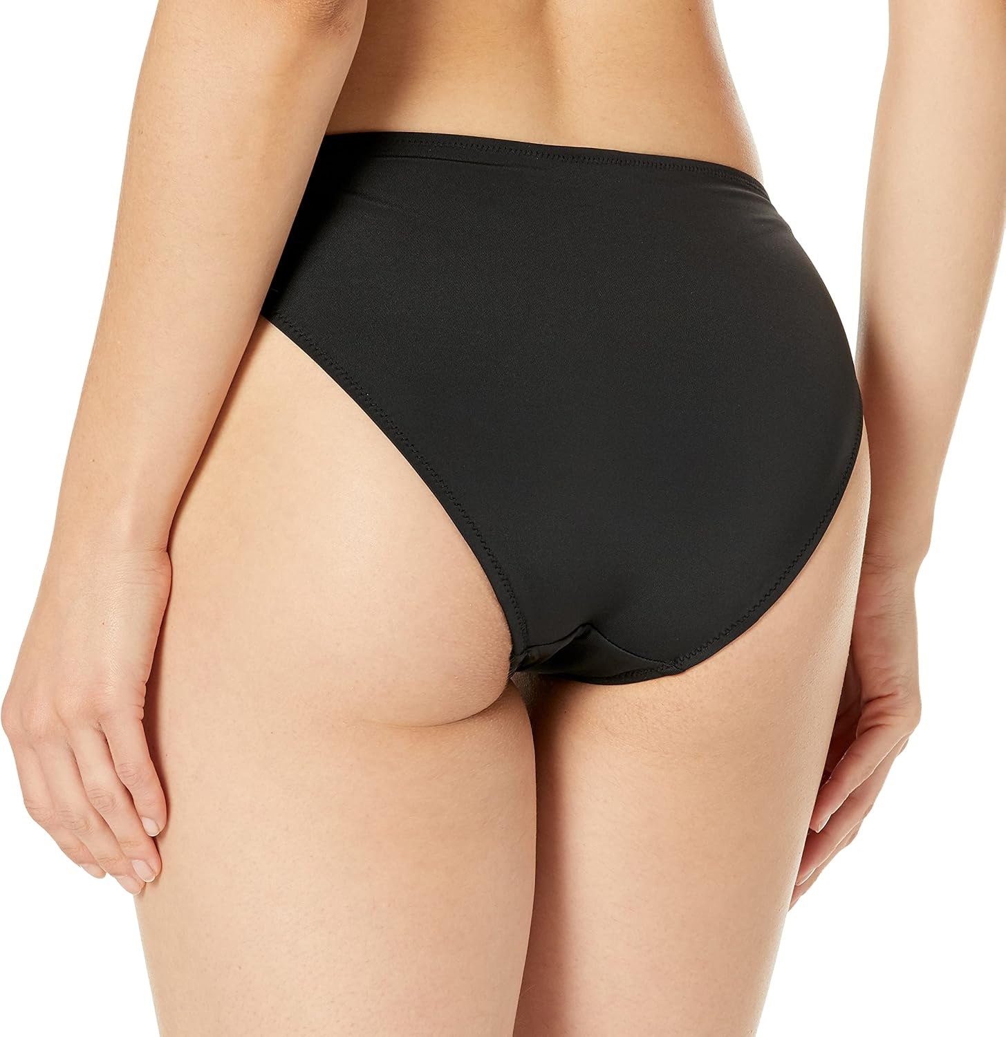 image:imageAmazon Essentials Womens Classic Full Coverage Bikini Swimsuit BottomWashed Black