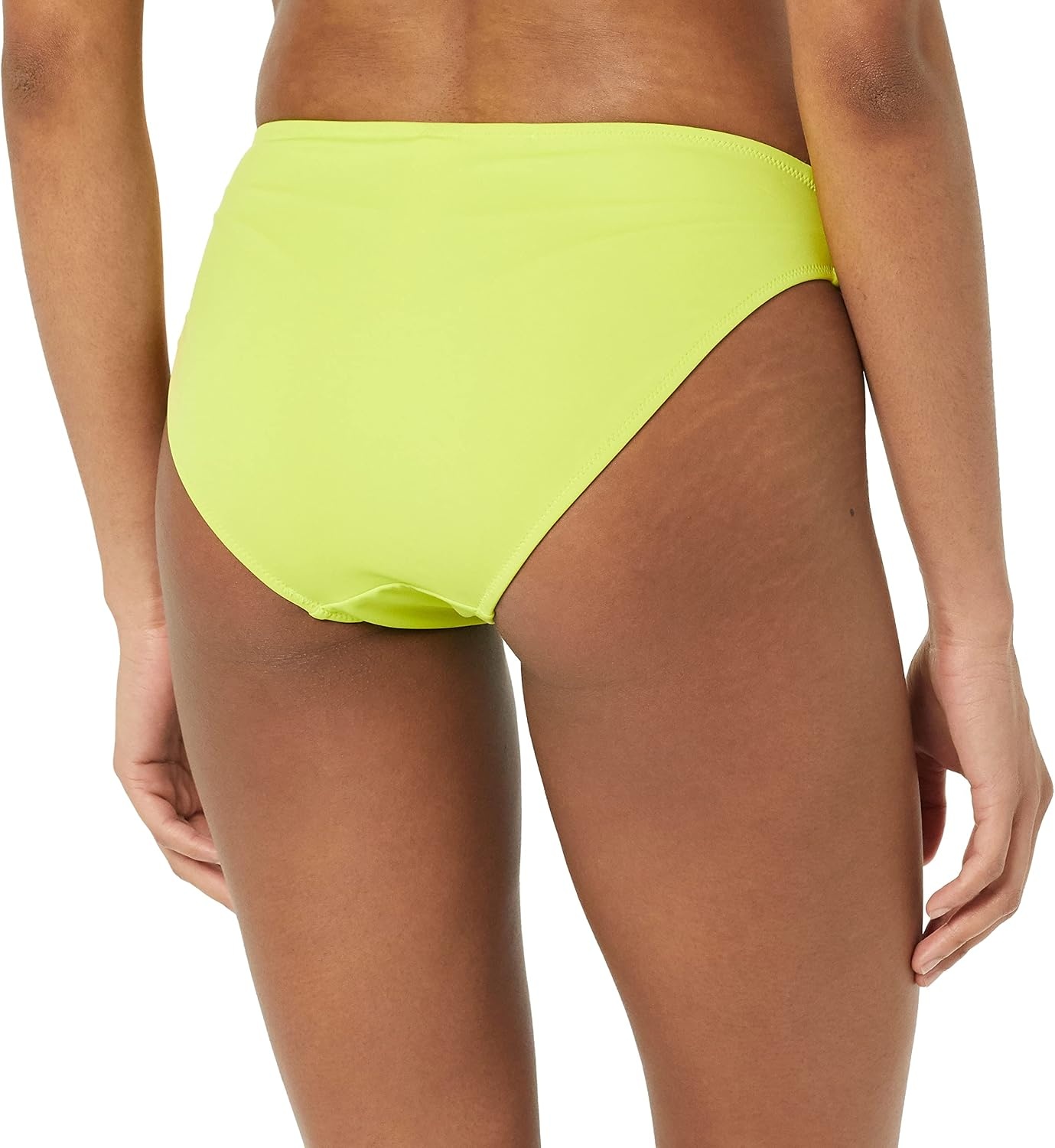 image:imageAmazon Essentials Womens Classic Full Coverage Bikini Swimsuit BottomYellow
