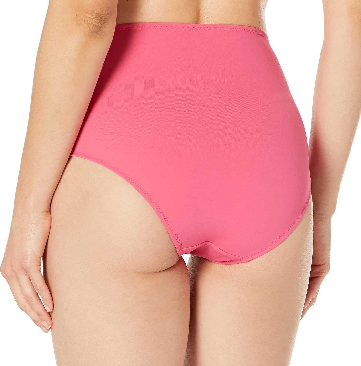 image:imageAmazon Essentials Womens High Waist Swim Bottom Available in Plus SizeHot Pink