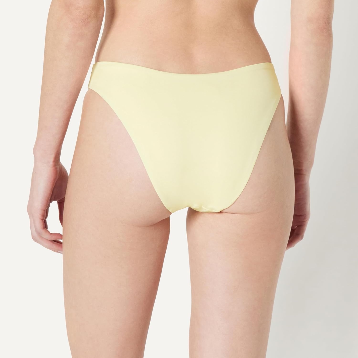 image:imageAmazon Essentials Womens HighRise HighLeg Swim Bikini BottomLight Yellow