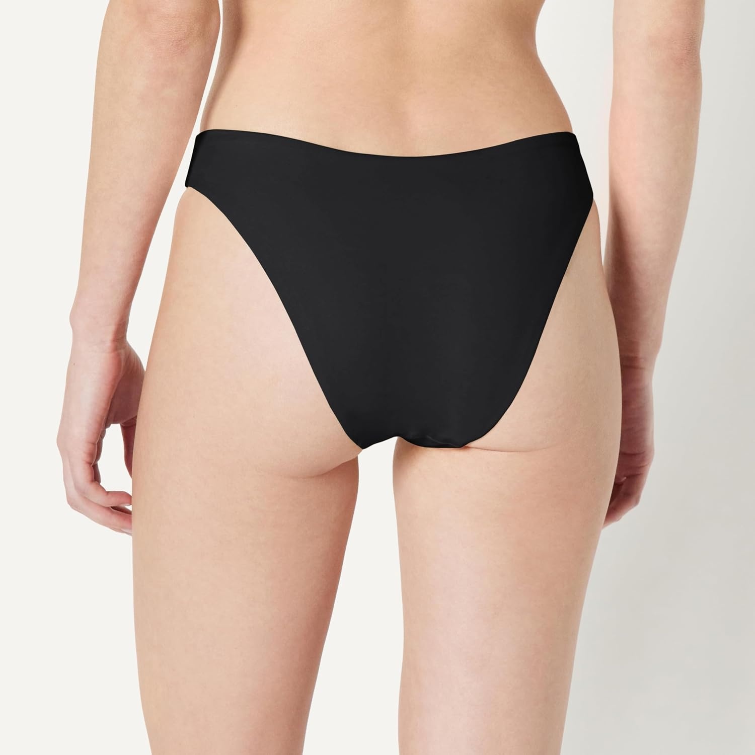 image:imageAmazon Essentials Womens HighRise HighLeg Swim Bikini BottomWashed Black