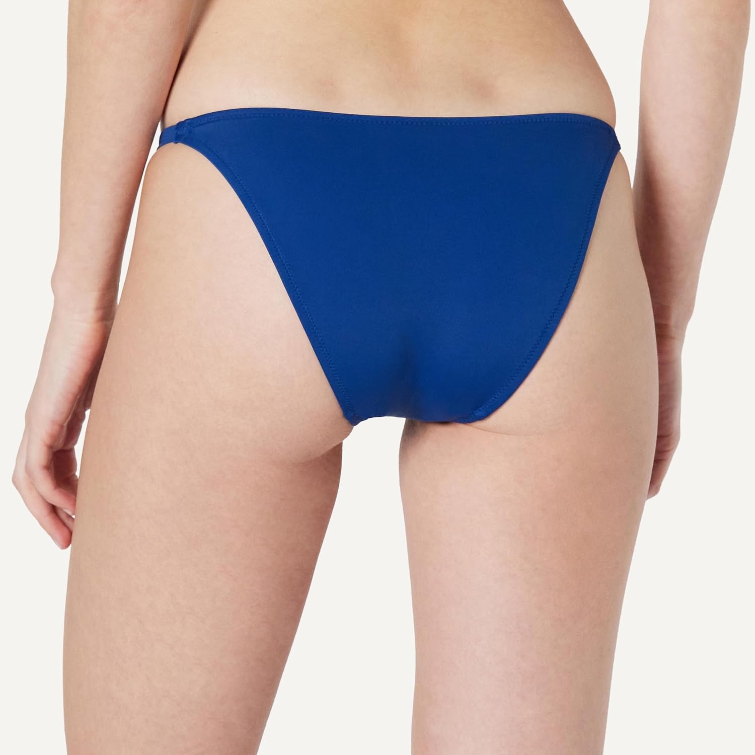 image:imageAmazon Essentials Womens Low Rise Notie String Swim Bikini BottomDeep Blue