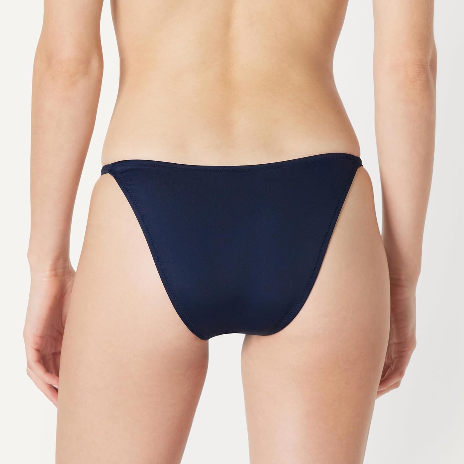 image:imageAmazon Essentials Womens Low Rise Notie String Swim Bikini BottomNavy