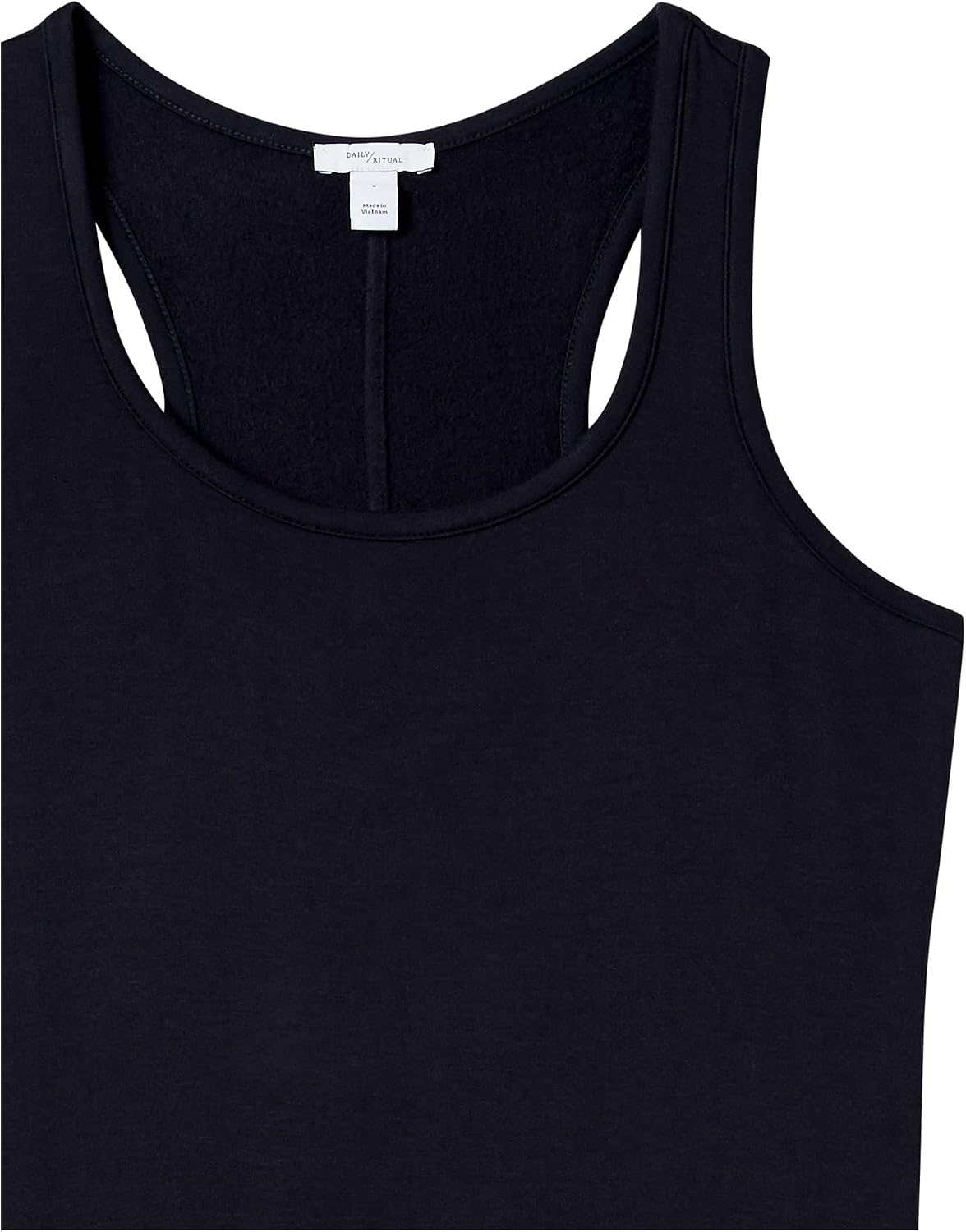 image:imageAmazon Essentials Womens Supersoft Terry Racerback Maxi Dress Previously Daily RitualNavy