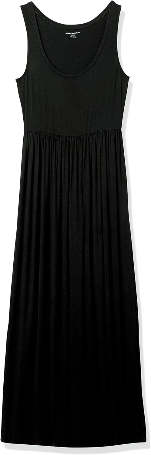 image:imageAmazon Essentials Womens Tank Maxi DressBlack