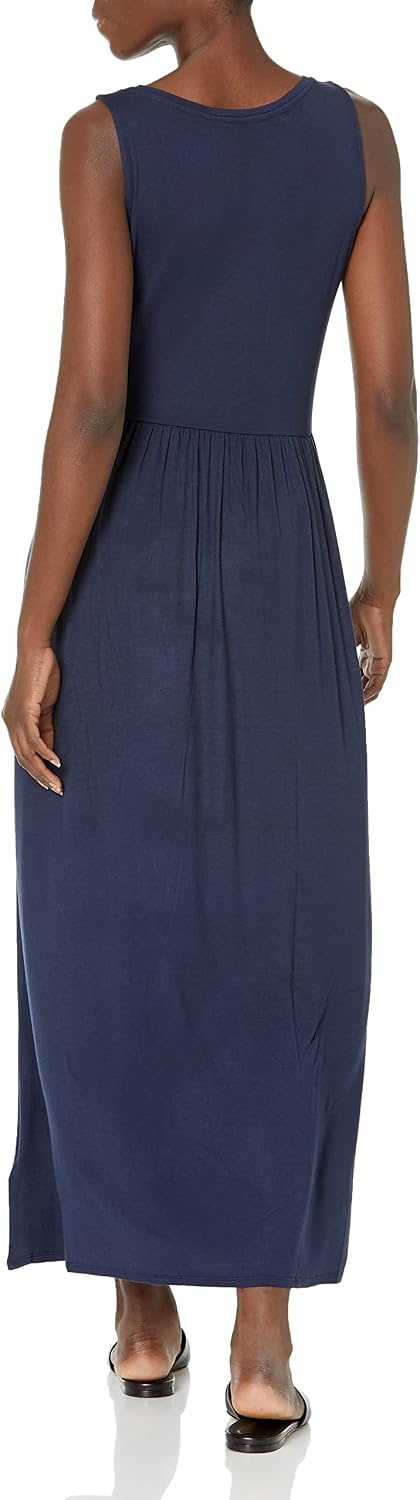 image:imageAmazon Essentials Womens Tank Maxi DressNavy