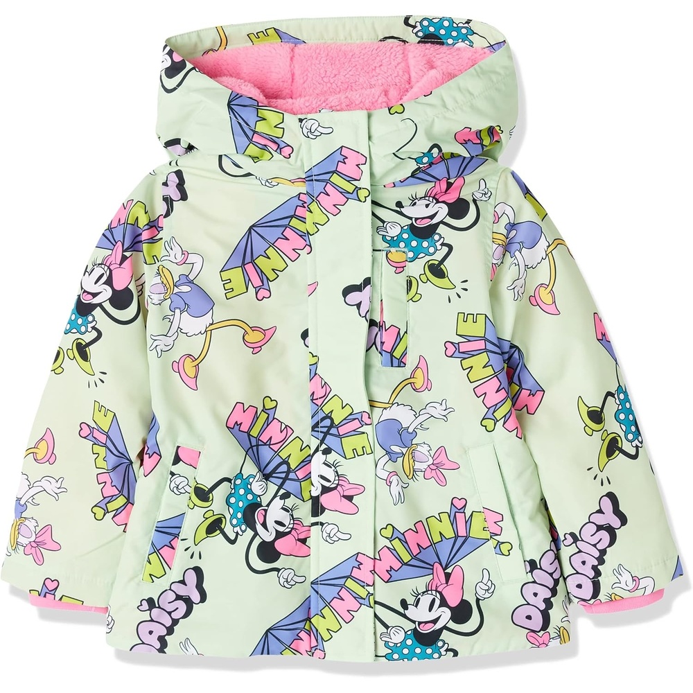 image:imageAmazon Essentials Disney Marvel Star Wars Frozen Princess Girls and Toddlers Warm Puffer Jacket CoatMinnie and Daisy