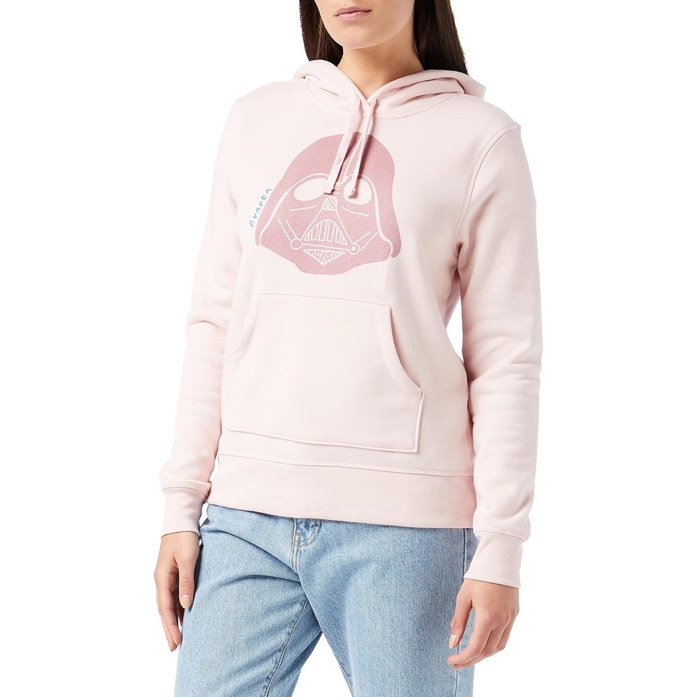 image:imageAmazon Essentials Disney Marvel Star Wars Princess Womens Fleece Hooded Pullover Sweatshirts Available in Plus SizeStar Wars Vader