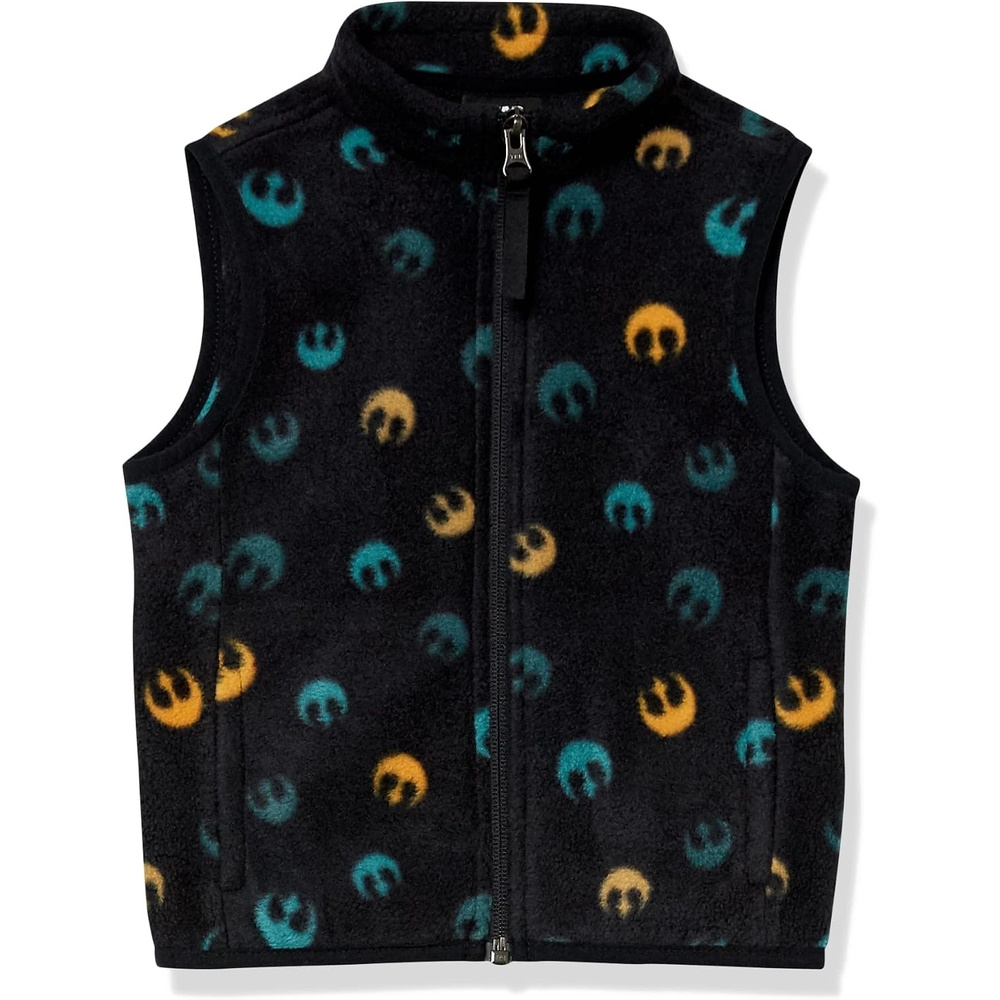 image:imageAmazon Essentials Disney Marvel Star Wars Boys and Toddlers Polar Fleece Puffer VestsStar Wars Rebel
