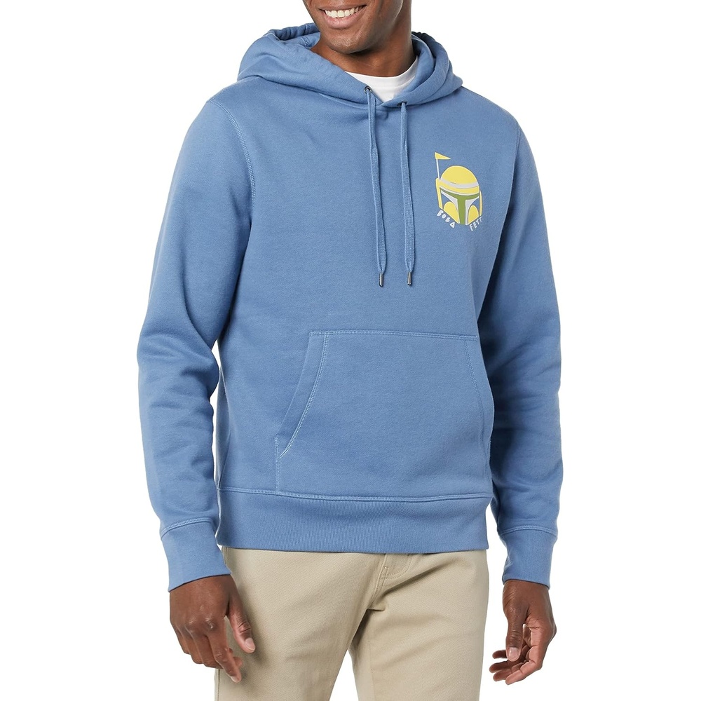image:imageAmazon Essentials Disney Marvel Star Wars Mens Fleece Pullover Hoodie Sweatshirts Discontinued ColorsStar Wars Boba Fett