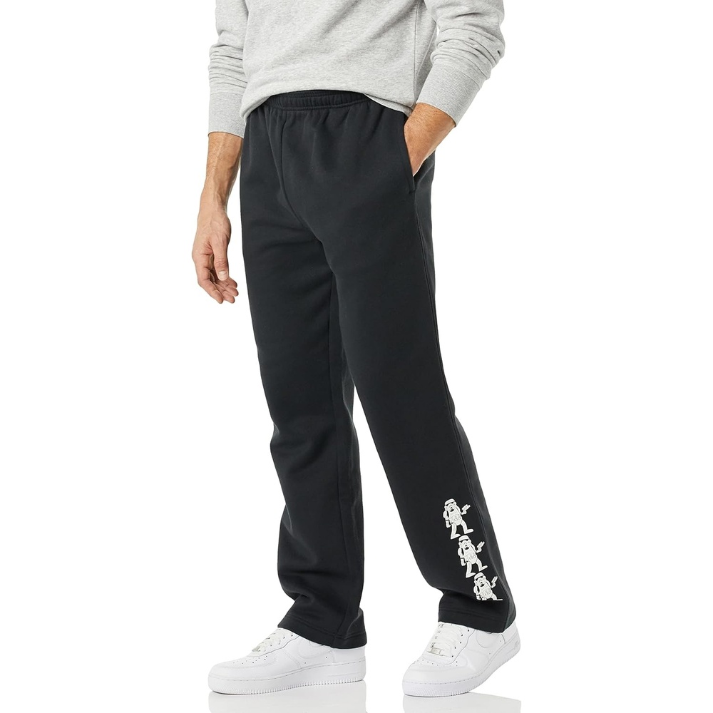 image:imageAmazon Essentials Disney Marvel Star Wars Mens Fleece Sweatpants with Pockets Available in Big amp TallStar Wars Stormtrooper