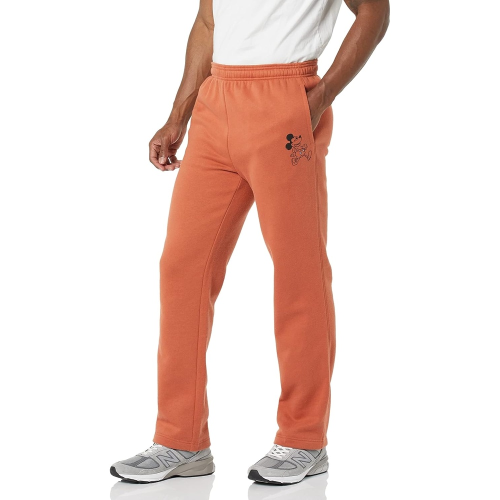 image:imageAmazon Essentials Disney Marvel Star Wars Mens Fleece Sweatpants with Pockets Available in Big amp TallWalking Mickey