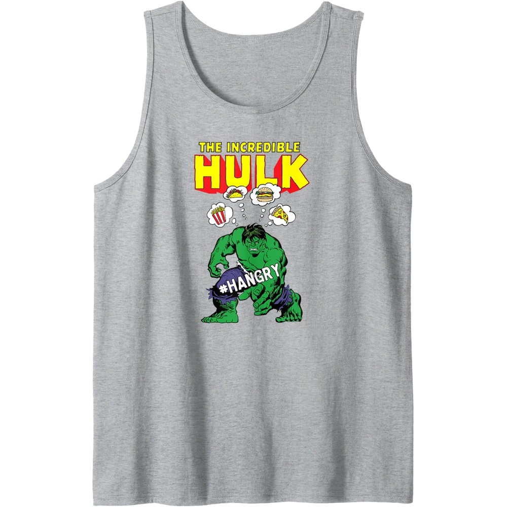 image:imageAmazon Essentials Marvel Avengers The Incredible Hulk Hangry Tank TopHeather Grey