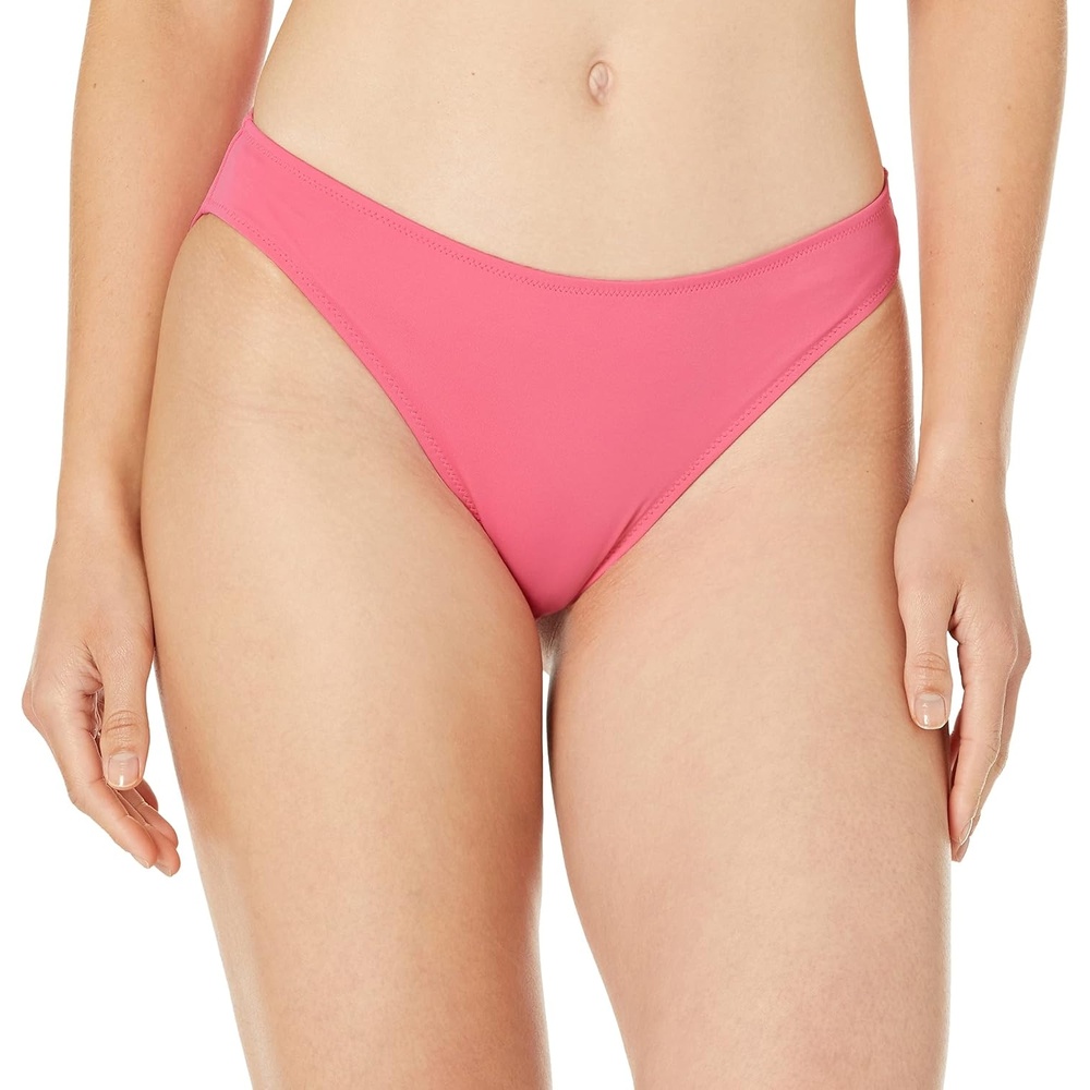image:imageAmazon Essentials Womens Classic Full Coverage Bikini Swimsuit BottomHot Pink