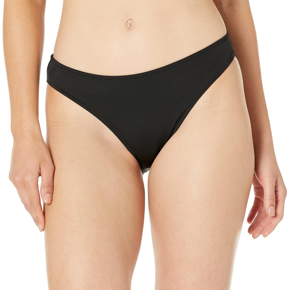 image:imageAmazon Essentials Womens Classic Full Coverage Bikini Swimsuit BottomWashed Black