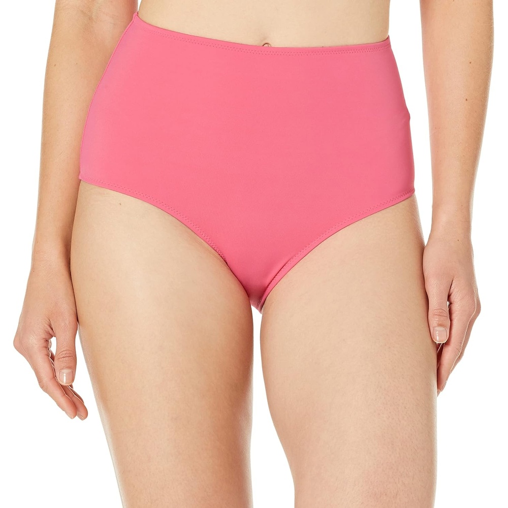 image:imageAmazon Essentials Womens High Waist Swim Bottom Available in Plus SizeHot Pink