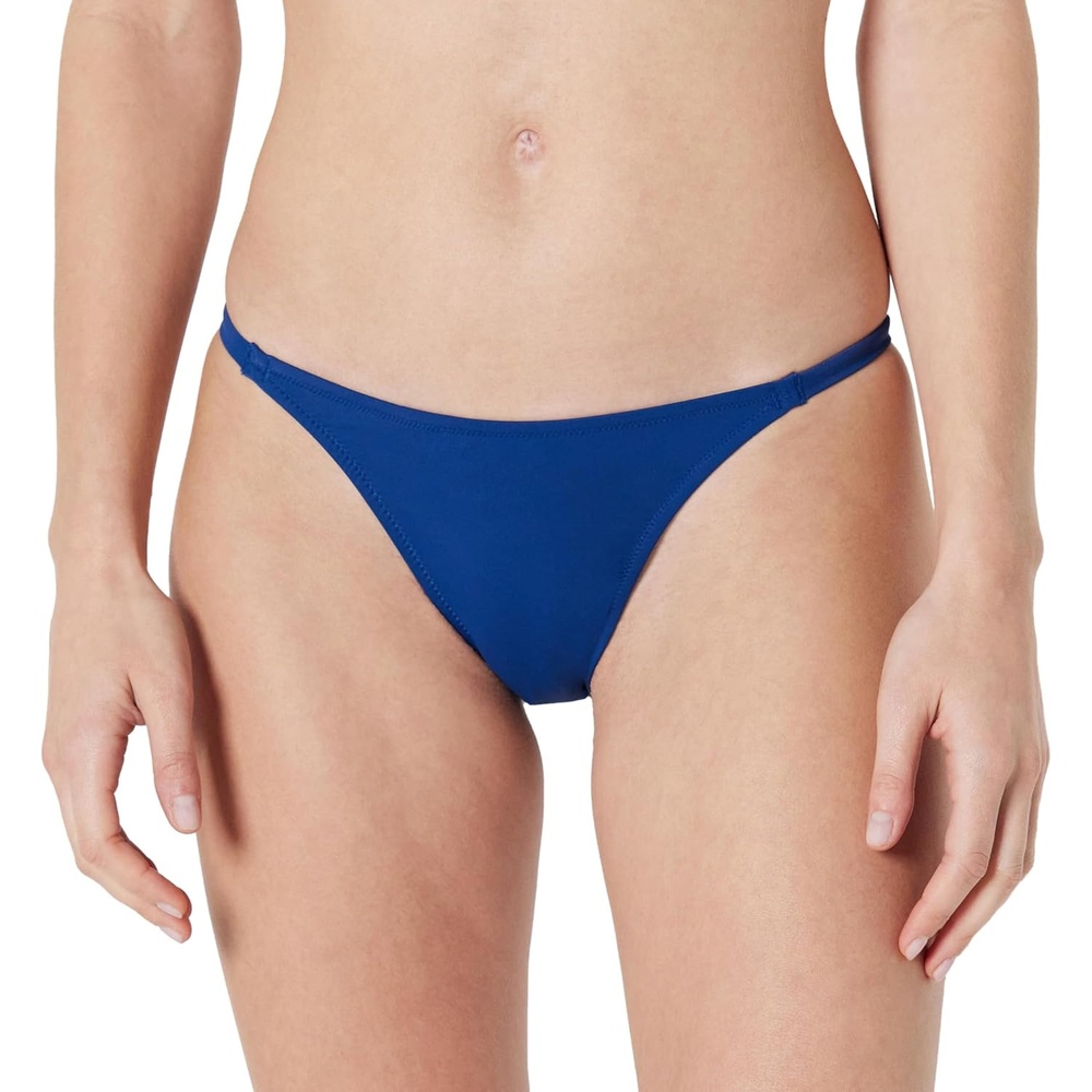 image:imageAmazon Essentials Womens Low Rise Notie String Swim Bikini BottomDeep Blue