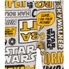 Amazon Essentials Boys and Toddlers’ Flannel Pajama Sleep Sets – Discontinued Colors(2-piece Star Wars Yellow Comic)