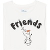 Amazon Essentials Disney | Marvel | Star Wars | Frozen | Princess Girls and Toddlers’ Long-Sleeve T-Shirts, Pack of 2(2-pack Frozen Friends)