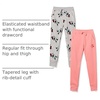 Amazon Essentials Disney | Marvel | Star Wars | Princess Girls and Toddlers’ Fleece Jogger Sweatpants Clothes, Pack of 2(2-pack Minnie Icons)