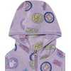 Amazon Essentials Disney | Marvel | Star Wars | Princess Girls and Toddlers’ Polar Fleece Full-Zip Hooded Jacket(Marvel Logo)